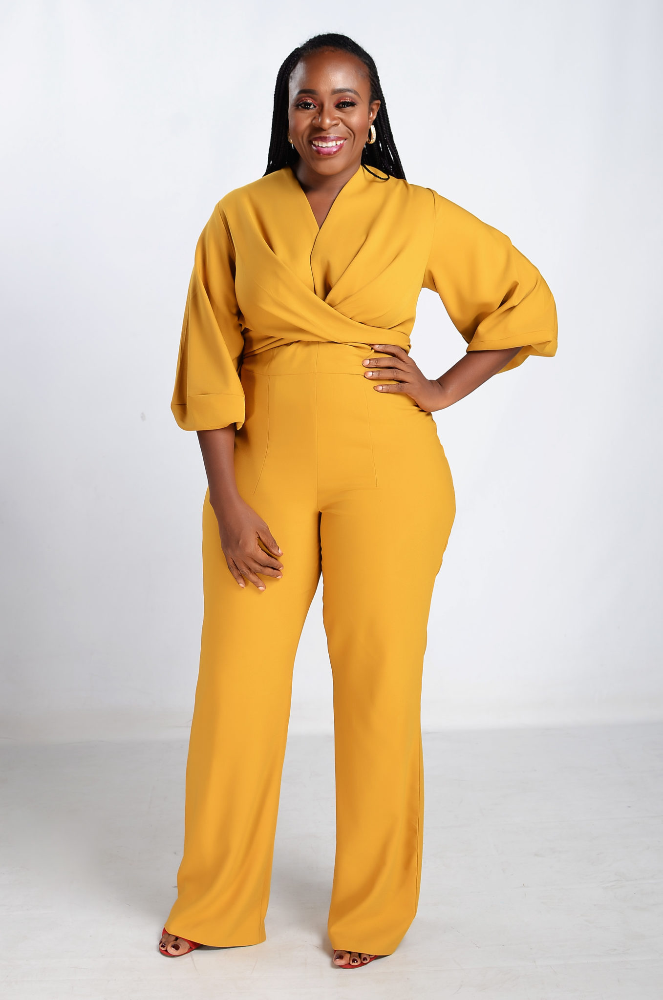 End of Discussion Jumpsuit ( Yellow ) | GZK