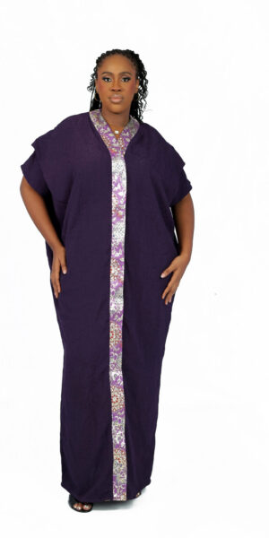 Amadi Kaftan -  Purple