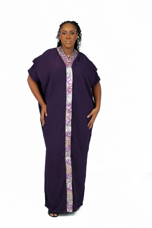 Amadi Kaftan -  Purple