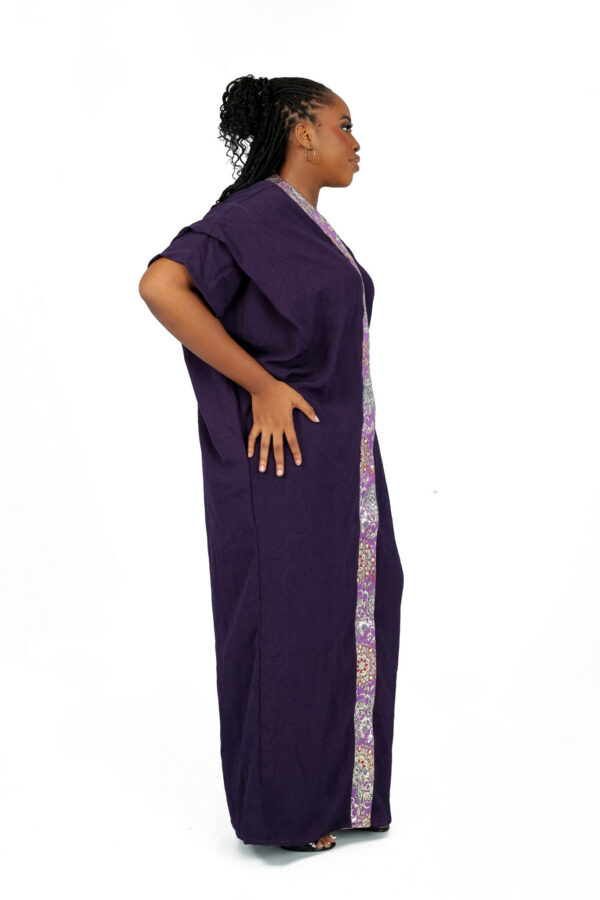 Amadi Kaftan -  Purple - Image 2