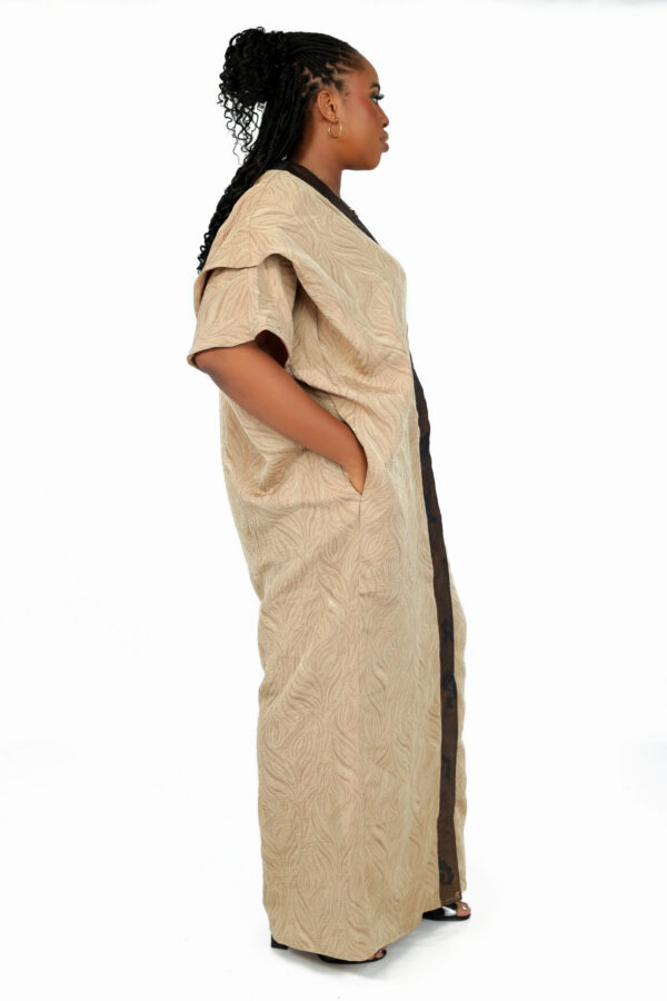 Amadi Kaftan - Beige - Image 2