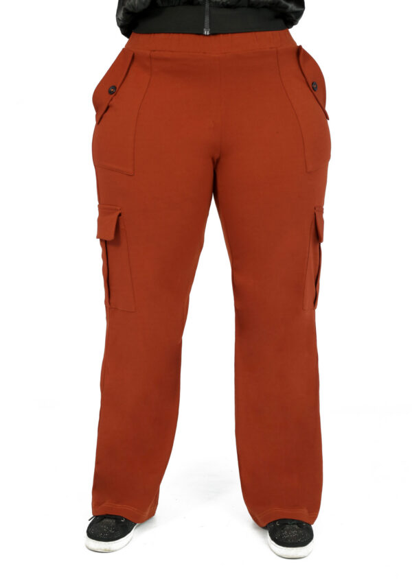 Olanna Cargo Trousers - Orange
