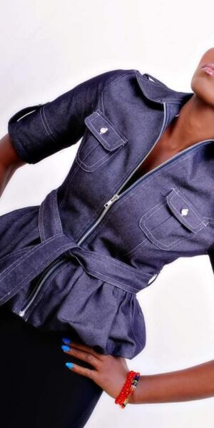 Bubble Denim Jacket