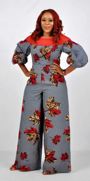 Ankara Cullotes Jumpsuit
