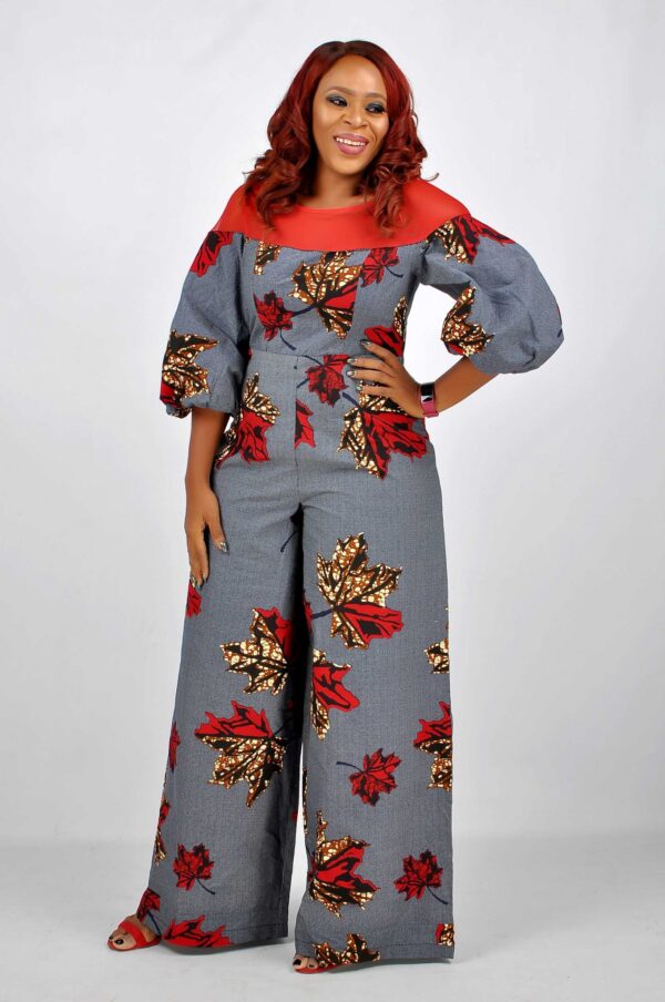 Ankara Cullotes Jumpsuit - Image 2
