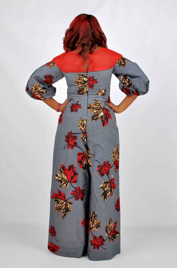 Ankara Cullotes Jumpsuit - Image 3