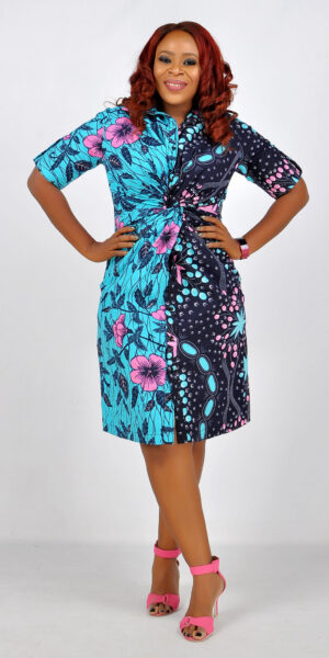 Twist Shirt Dress