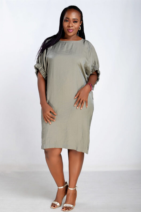 Shift Dress - Green