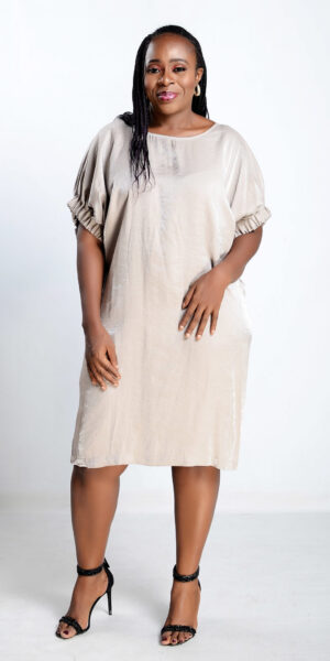 Shift Dress - Pewter
