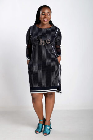Stripe Shift Dress