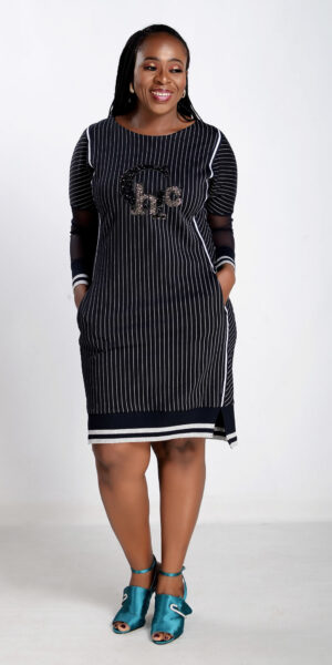 Stripe Shift Dress