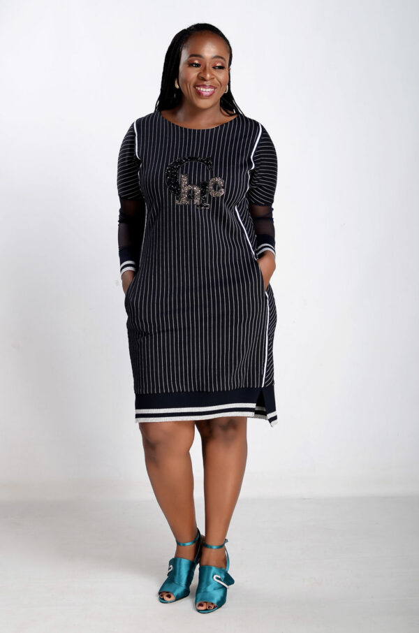 Stripe Shift Dress