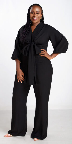 End of Discussion Jumpsuit - Black