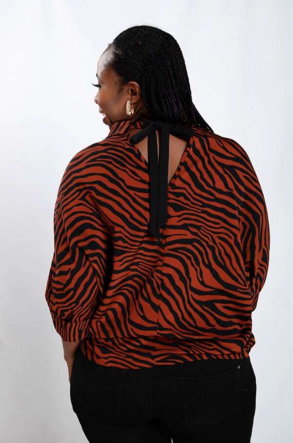 Tribal Print Top - Image 3