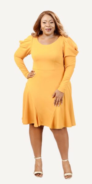 Lisa Dress - Yellow