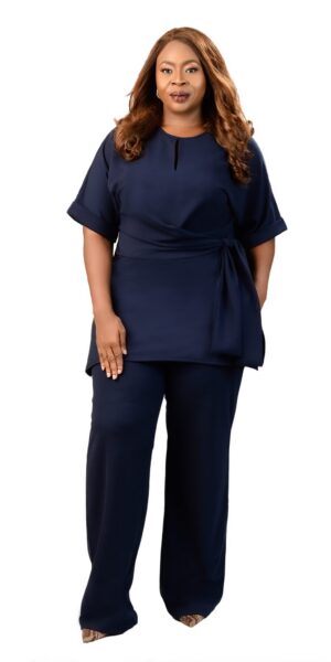 Oyin Set - Navy Blue