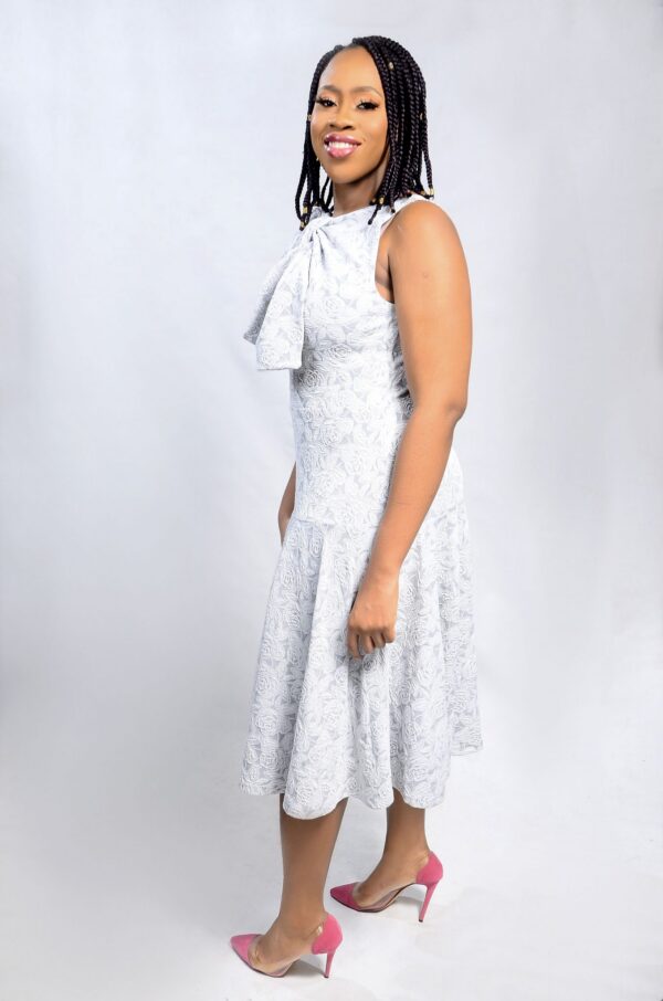 Bowzy Dress - White - Image 2
