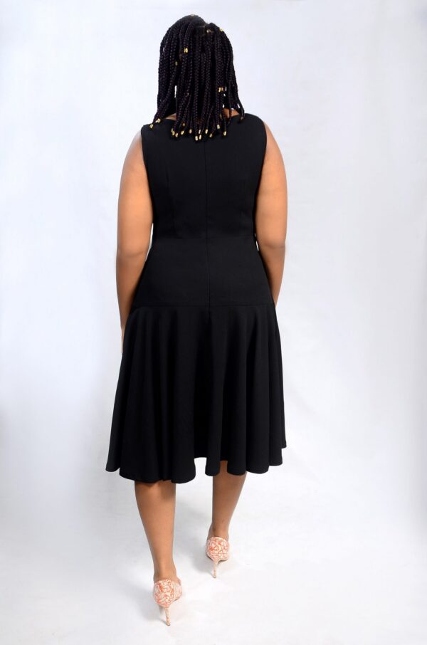 Bowzy Dress - Black - Image 3