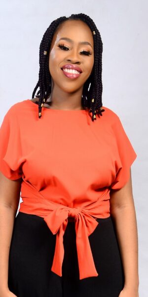 Kele Wrap Top - Orange