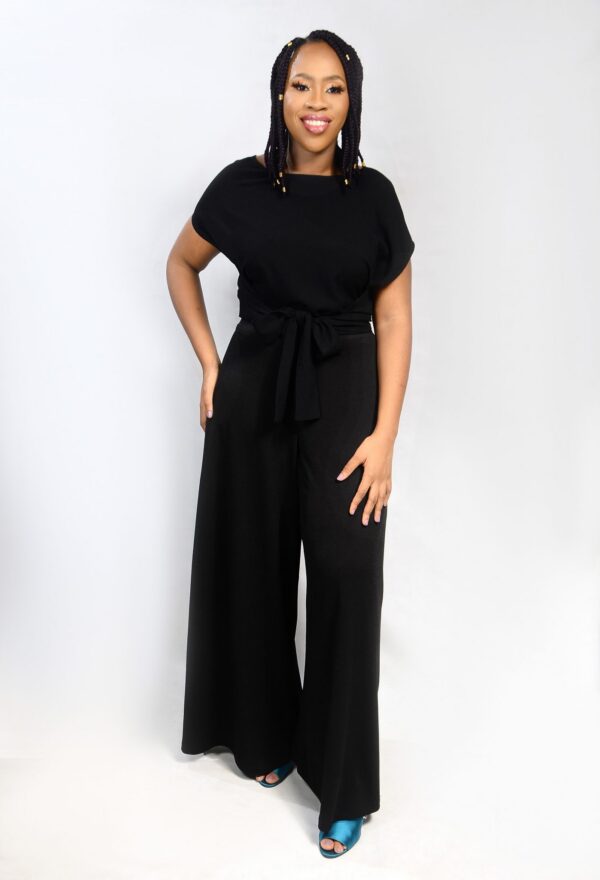 Kele Culottes Set - Black