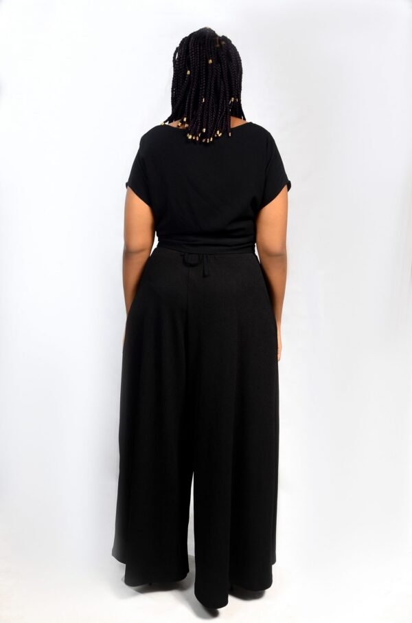 Kele Culottes Set - Black - Image 3