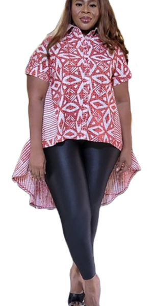 Oriaku Shirt - Brick Red