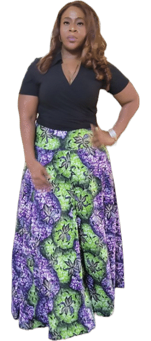 Crop Wrap Top - Black